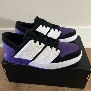 Jordan Nu Retro 1 Low purple and black